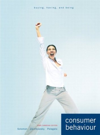 Book Consumer Behaviour: Buying, Having, and Being, Third Canadian Edition free