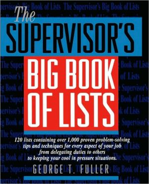 Book The Supervisor's Big Book of Lists free