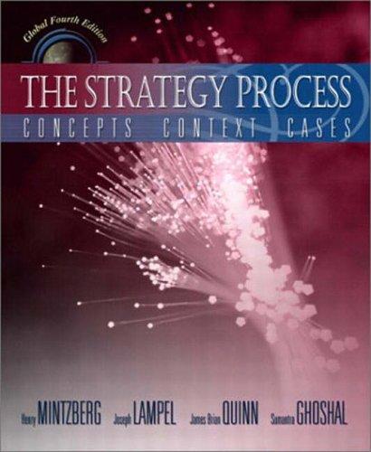 Book The Strategy Process (Pie) free