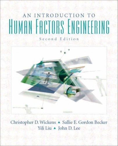 Book An Introduction To Human Factors Engineering (international Edition) free