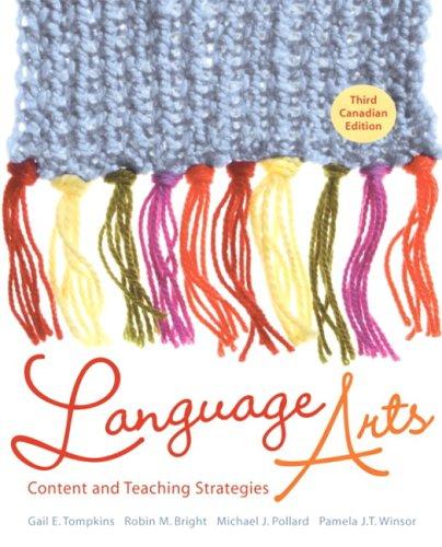 Book Language Arts: Content And Teaching Strategies, Third Canadian Edition free