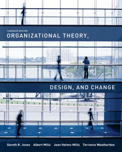 Book Organizational Theory, Design, and Change, Canadian Edition free