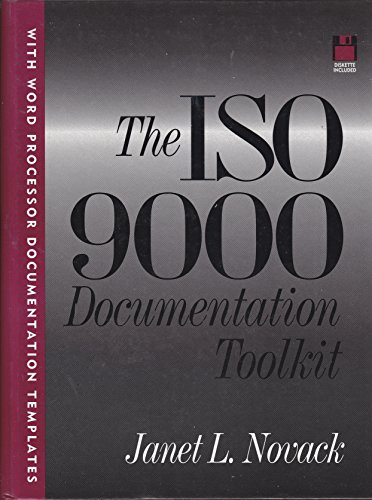 Book The Iso 9000 Documentation Toolkit free