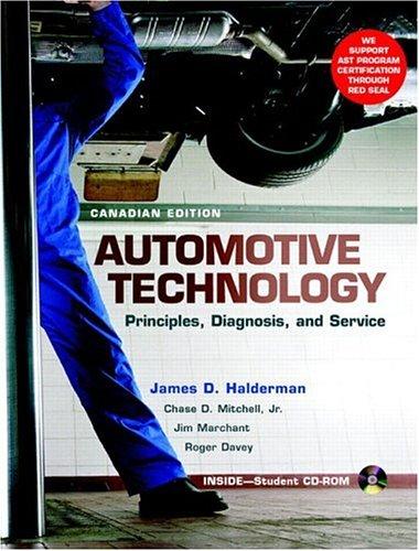 Book Automotive Technology: Principles, Diagnosis, and Service, Canadian Edition free