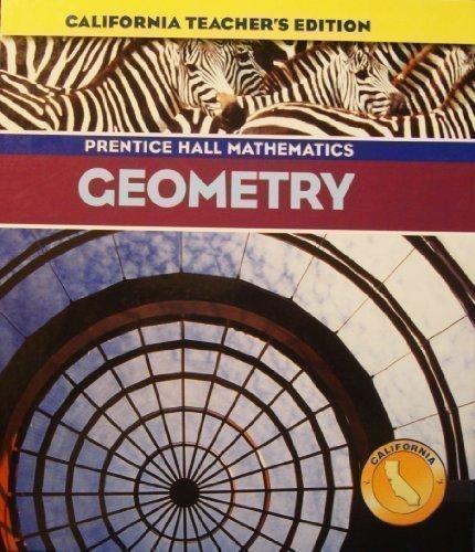 Book Geometry California Teacher's Edition free