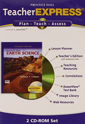 Book PRENTICE HALL EARTH SCIENCE TEACHER EXPRESS CDROM 2006C free