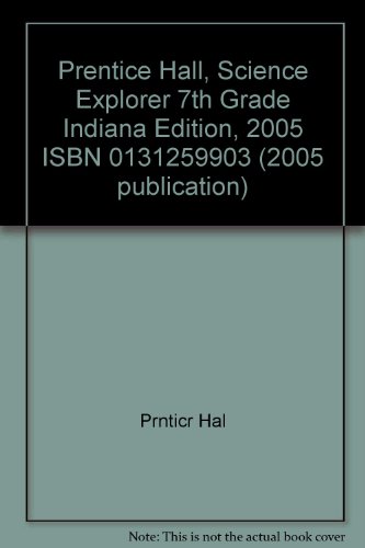 Book Science Explorer 7th Grade Indiana Edition free