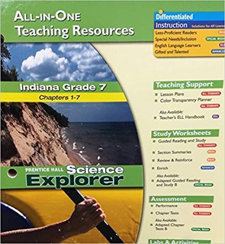 Book Prentice Hall Science Explorer Grade 7 Indiana Teacher's Edition free