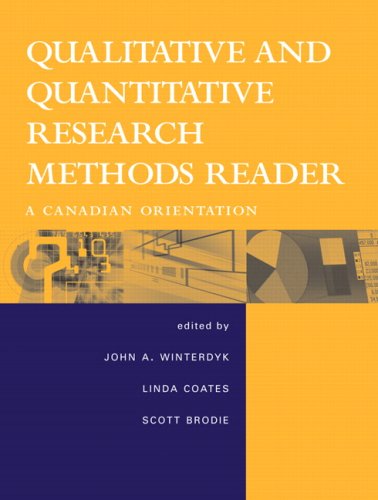 Book Quantitative and Qualitative Research Methods Reader: A Canadian Orientation free
