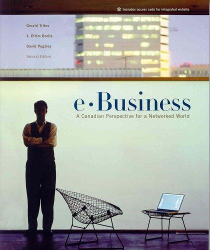 Book E-Business : A Canadian Perspective for a Networked World free