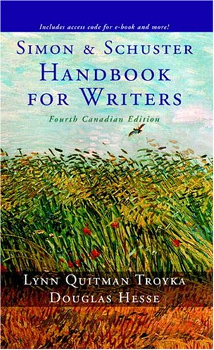 Book Simon + Schuster Handbook for Writers, Fourth Canadian Edition free