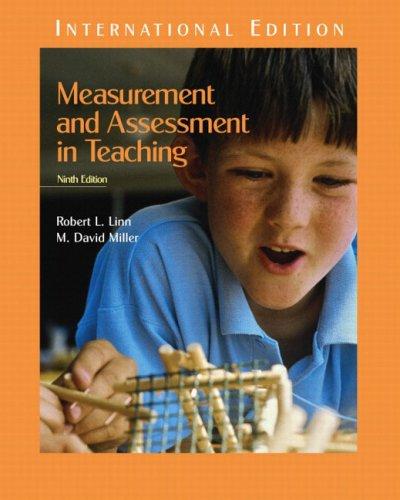 Book Measurement And Assessment In Teaching free