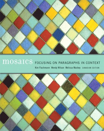 Book Mosaics: Focusing on Paragraphs in Context, First Canadian Edition free