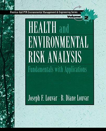 Book Health and Environmental Risk Analysis Volume 2: Fundamentals with Applications (Paperback) free