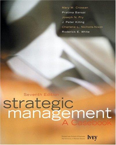 Book Strategic Management: A Casebook free