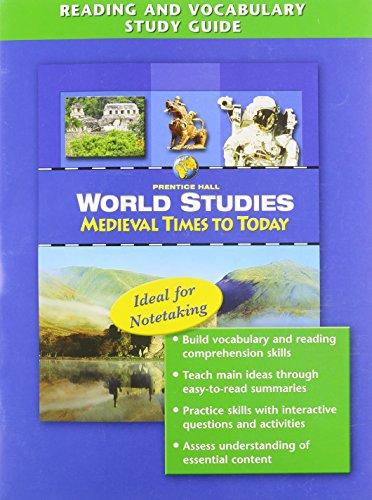 Book World Studies: Medieval Times to Today - Reading and Vocabulary Study Guide free
