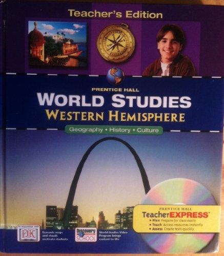 Book World Studies: Western Hemisphere PRENTICE HALL (Teacher's Edition) free