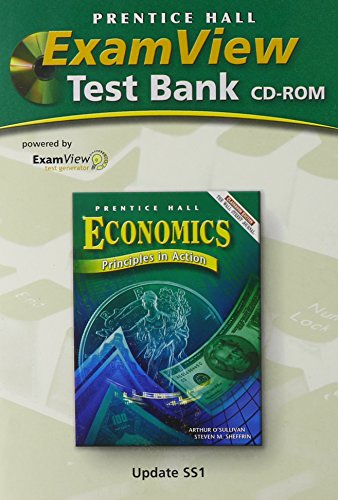 Book ECONOMICS:PRINCIPLES IN ACTION EXAMVIEW TEST BANK CD-ROM free