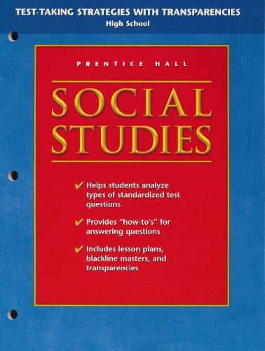 Book Test Taking Strategies with Transparencies (Social Studies, High School) free