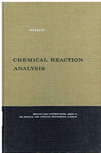 Book Chemical Reaction Analysis free