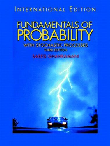 Book Fundamentals Of Probability With Stochastic Processes International Edition free