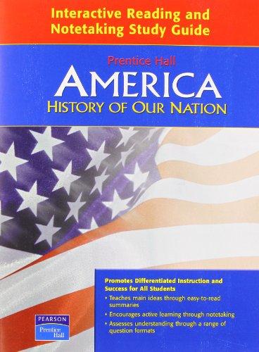 Book AMERICA: HISTORY OF OUR NATION INTERACTIVE READING AND NOTETAKING STUDY GUIDE 2007C free