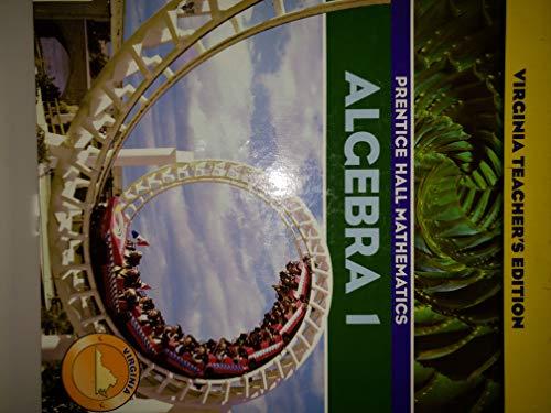 Book Algebra 1 Virginia Teacher's Edition free
