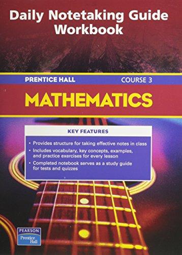 Book Mathematics: Daily Note Taking Guide workbook-course 3 free