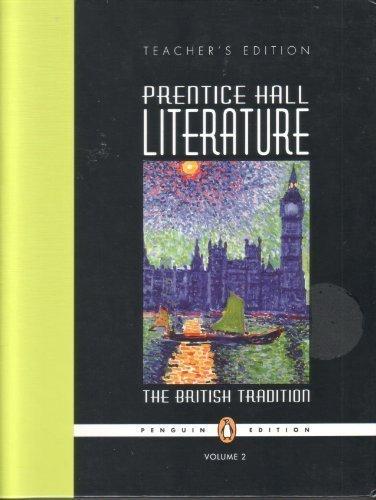 Book Prentice Hall Literature;the British Tradition Volume 2 (teacher's Edition) free