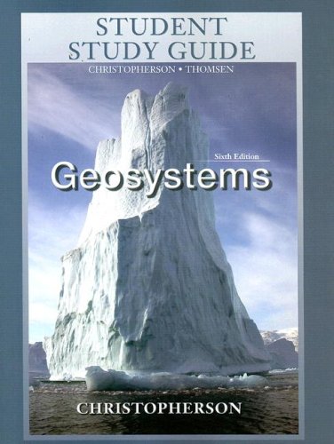 Book Student Study Guide for Geosystems, Sixth Edition free