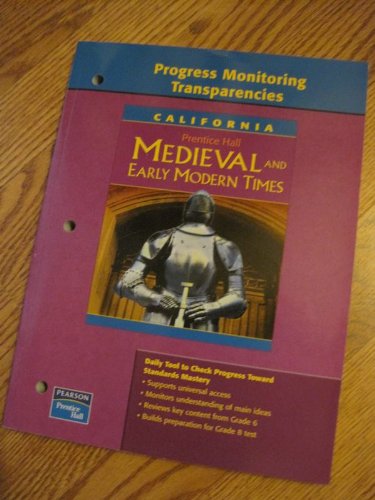 Book Progress Monitoring Transparencies Prentice Hall World History free