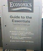 Book Guide to the Essentials Teachers Manual (Prentice Hall Economics Principles in Action) free