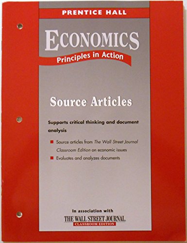 Book Prentice Hall Economics Principles in Action Source Articles ISBN 9780131335738 free