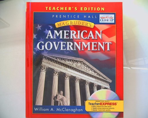 Book Magruder's American Government, California Teacher's Edition free