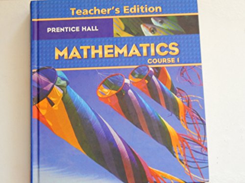 Book Prentice Hall Mathematics Course 1 Teacher's Edition free