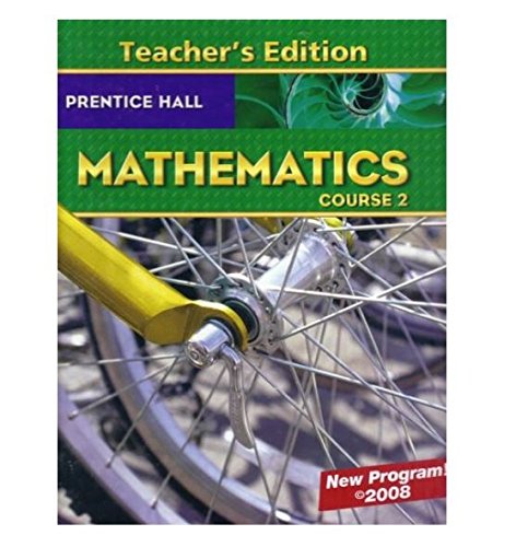 Book Prentice Hall Mathematics Course 2, Teacher Edition free