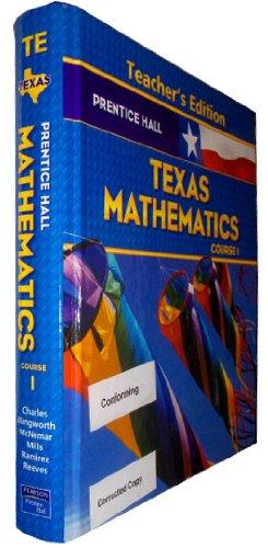 Book Texas Mathematics Course 1, Teacher's Edition free
