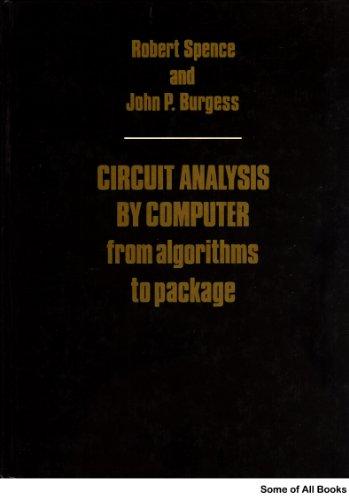 Book Circuit Analysis By Computer From Algorithms To Package free