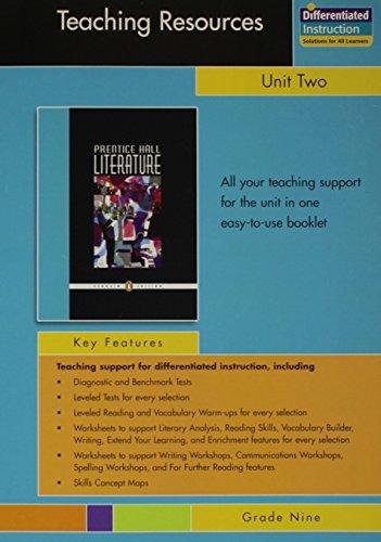 Book Prentice Hall Literature Penguin Edition Teaching Resources Unit 2:     Short Stories Grade 9 2007c free