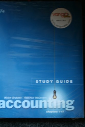 Book Study Guide Chapters 1-17&cd Accounting Pkg (Ch. 1-17) free