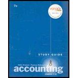 Book Study Guide to Accounting: Chapters 1-13 & CD free