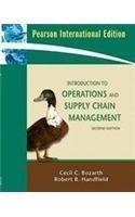Book INTRODUCTION TO OPERATIONS AND SUPPLY CHAIN MANAGEMENT, INTERNATIONAL EDITION free