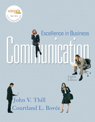 Book Excellence in Business Communication Value Package (Includes Onekey Webct Student Access Kit, Excellence in Business Communication) free