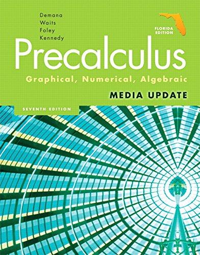 Book Precalculus: Graphical, Numerical, Algebraic free