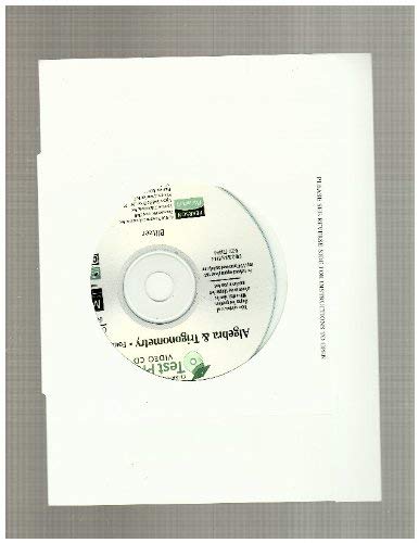Book Algebra & Trigonometry (fourth edition) Test Prep Video CD free