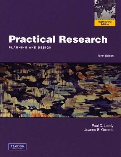 Book Practical Research Planning & Design (paperback, 2009) 9th Edition free