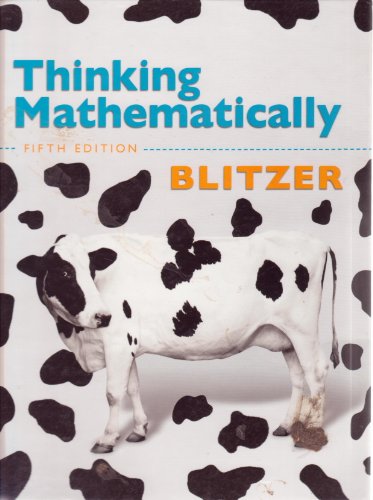 Book Thinking Mathematically free