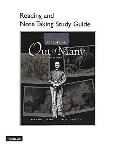 Book Out of Many: A history of the American People, AP Edition, Reading and Note Taking Study Guide free