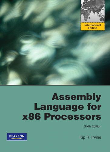 Book Assembly Language for X86 Processors: International Version by Irvine, Kip R. (2010) Paperback free