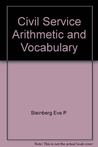 Book Civil service arithmetic and vocabulary free